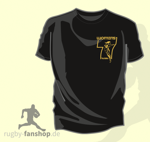 Womens Sevens Rugby Logo Shirt