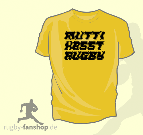 Kids Shirt "Mutti hasst Rugby"